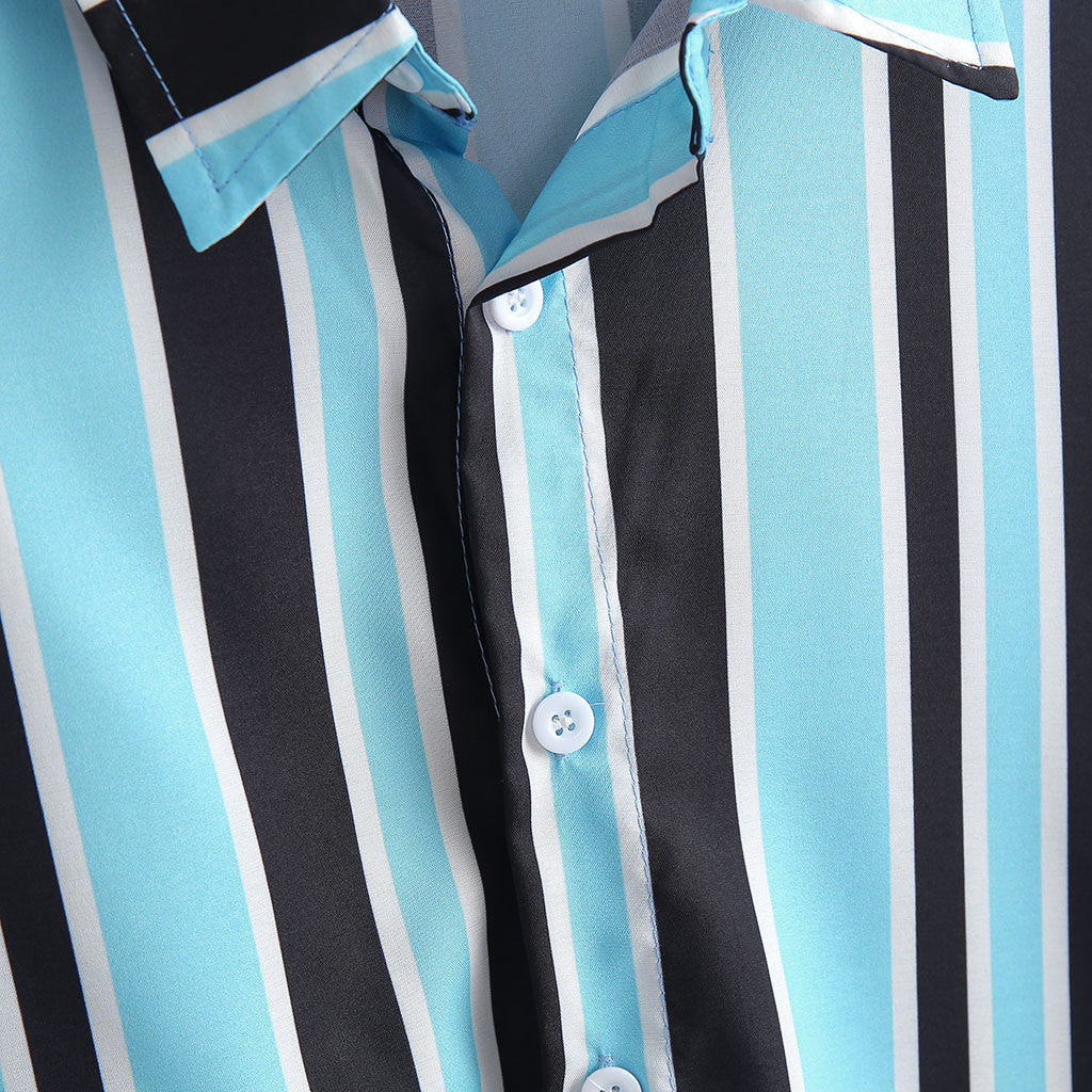 Men’s Striped Casual Shirt