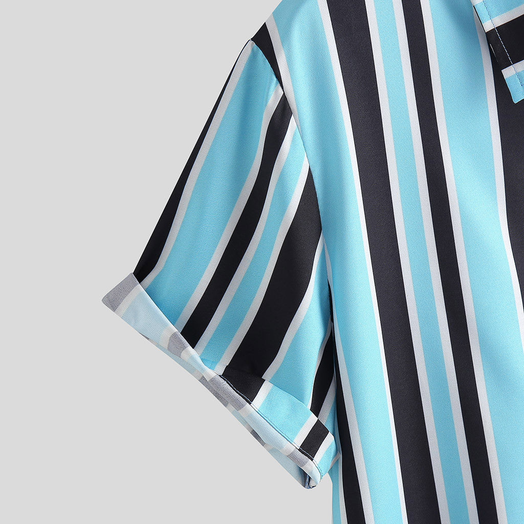 Men’s Striped Casual Shirt