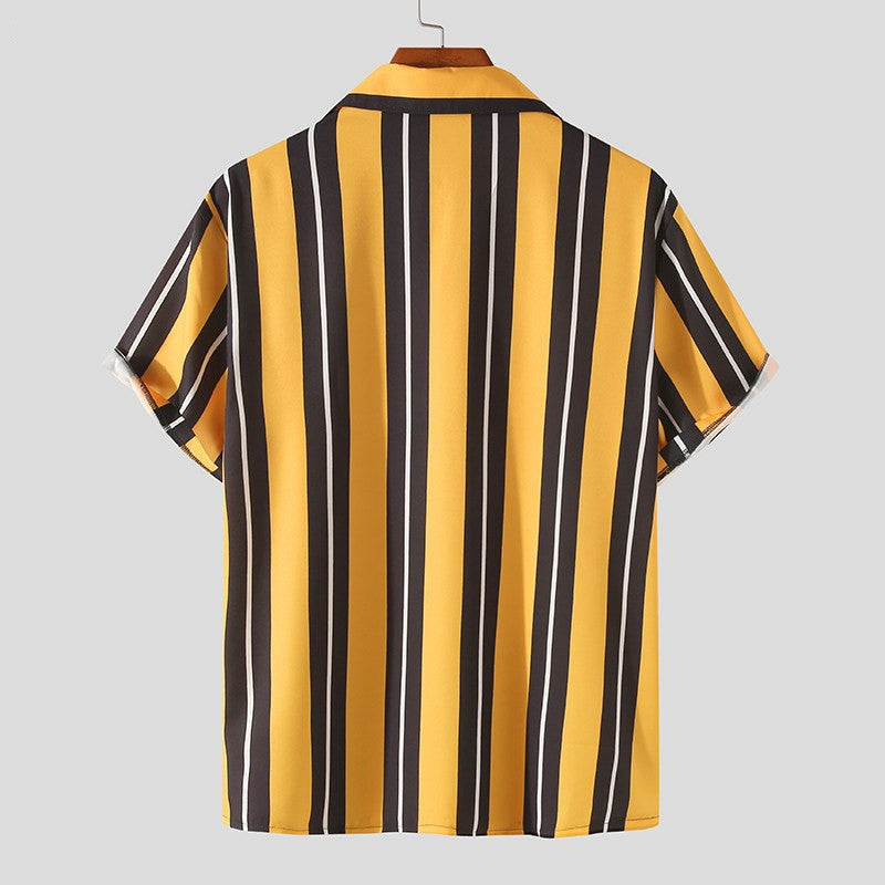 Mens Summer Streetwear Casual