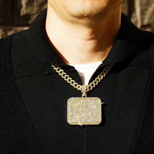 Men’s Punk Hip Hop Necklace – Bold Street Style Domineering Chain