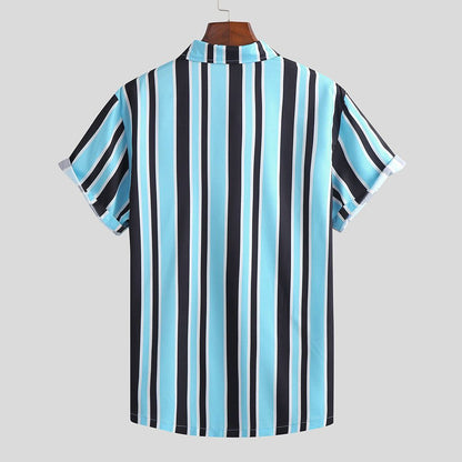 Men’s Striped Casual Shirt