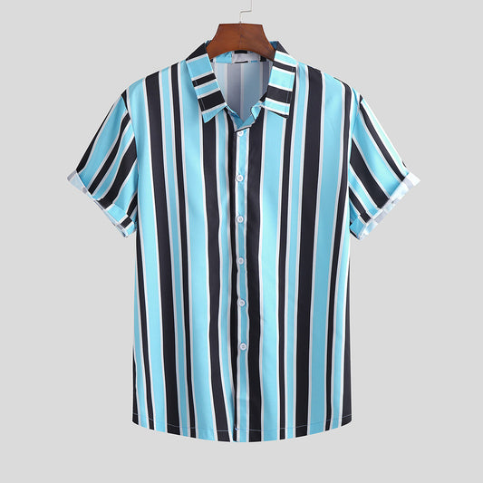 Men’s Striped Casual Shirt