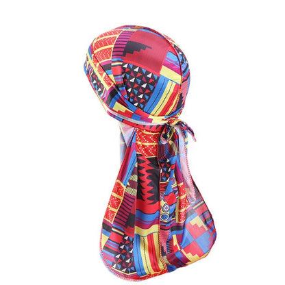 Long tail cape with bandana pirate hat