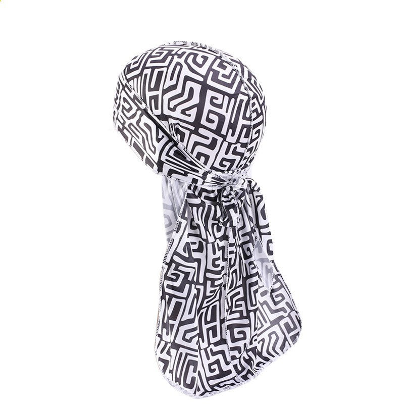 Long tail cape with bandana pirate hat