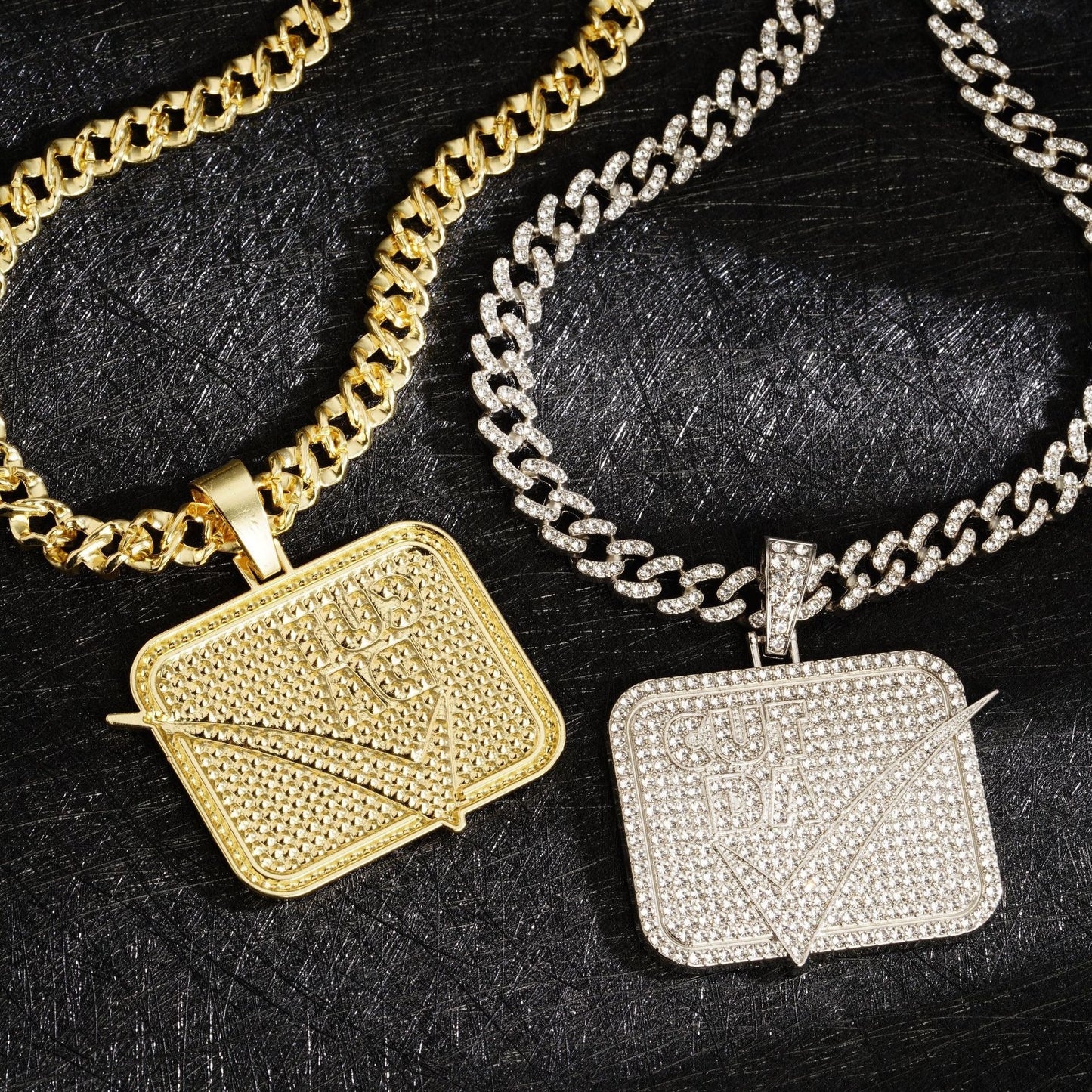 Men’s Punk Hip Hop Necklace – Bold Street Style Domineering Chain