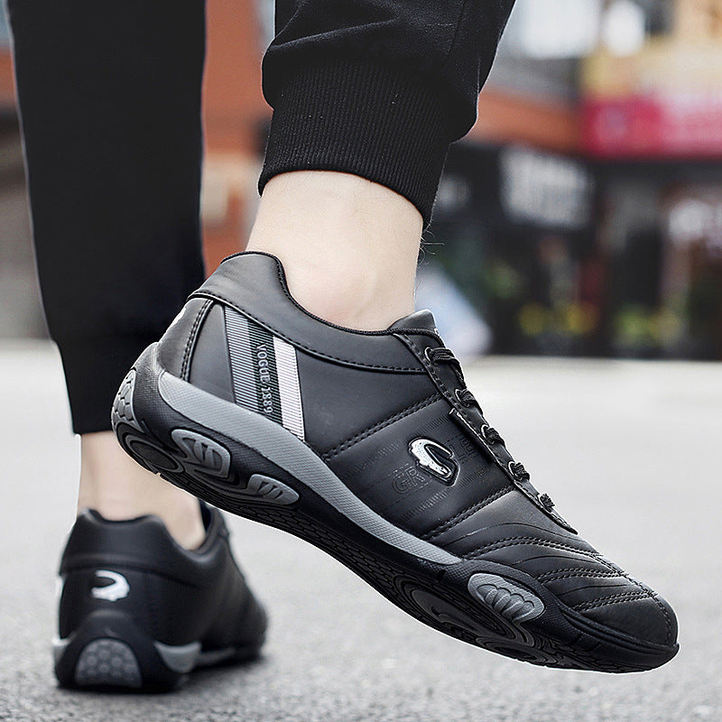 AE Manzoren Classic Leather Sneakers – Stylish Comfort for Men