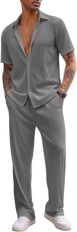 Short-sleeved Trousers Loose Leisure Suit