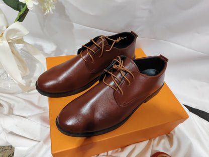 Mazefeng Men Leather Shoes Casual Top Quality Oxfords Men Genuine Leather Dress Shoes Business Formal Shoe Plus Size Wedding 44